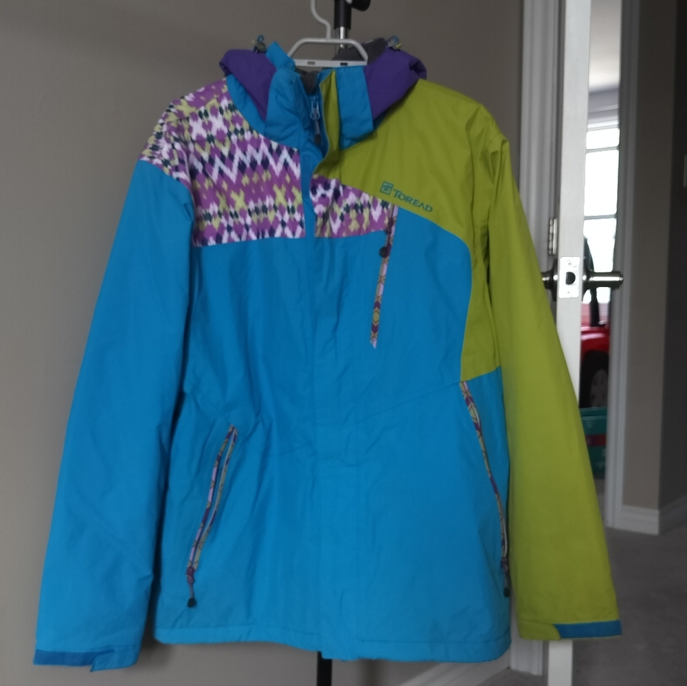 Men's Colorful Winter Jacket US L